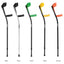 Let's Twist Again Ergonomic Crutches x 2 - Black